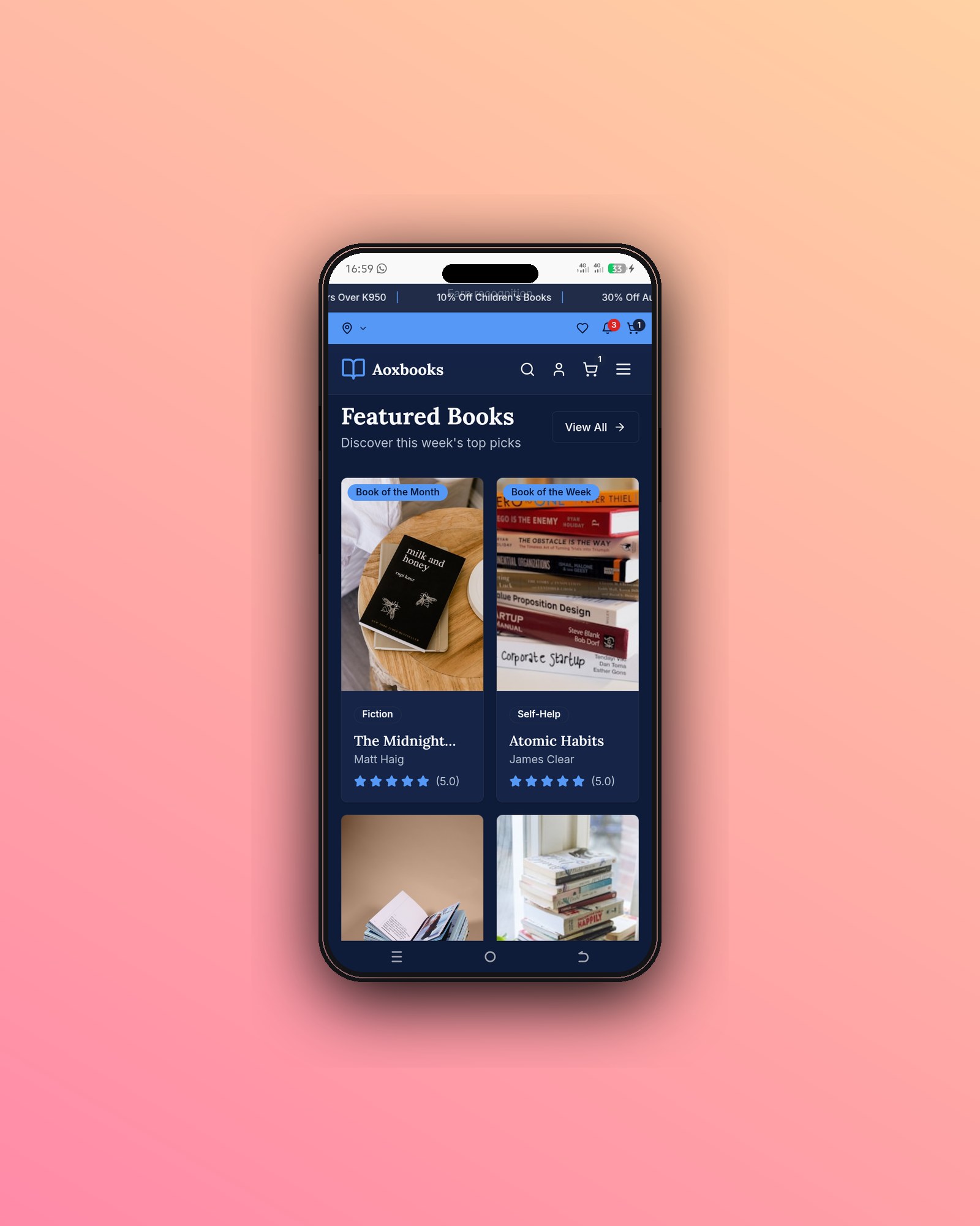 Aoxbooks Publishers screenshot 2